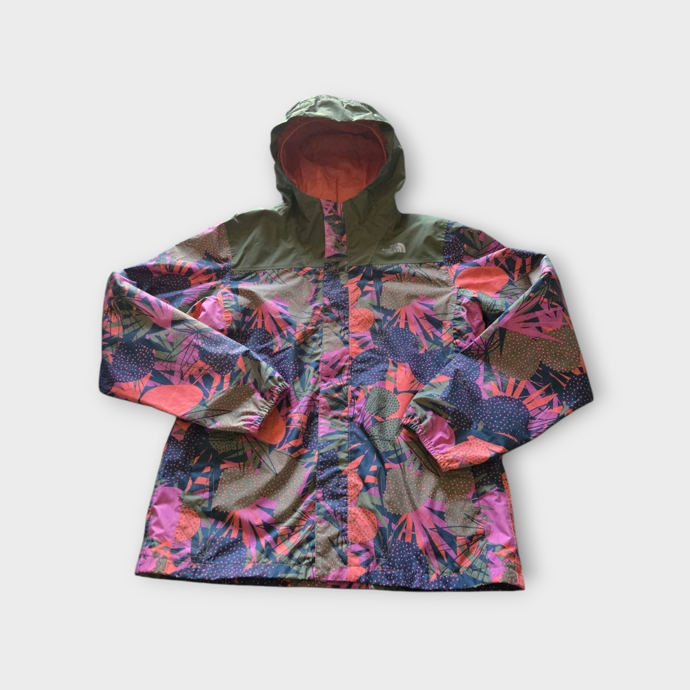 The North Face Kids Multicolor Patterned Jacket Light Weight Spring Coat